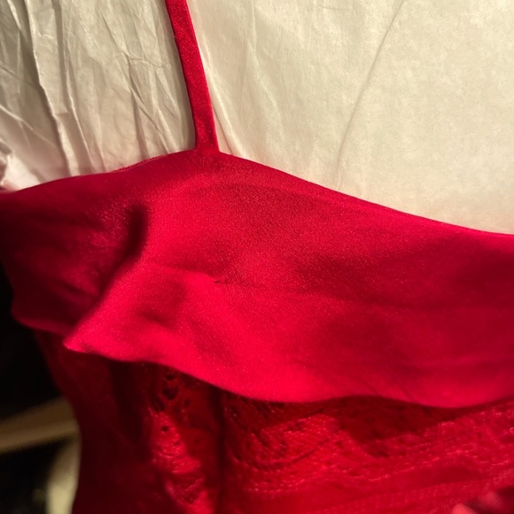 Betsey Johnson Lace Bow Top - Picture 2 of 4